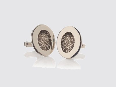 Fingerprint Cufflinks