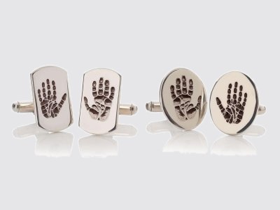 Handprint Cufflinks