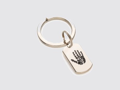 Handprint Keyring