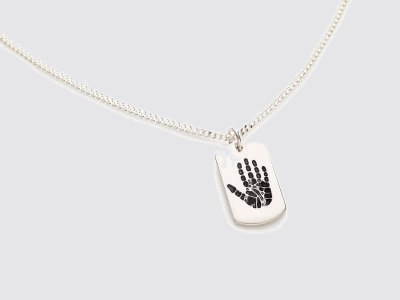 Handprint Necklace