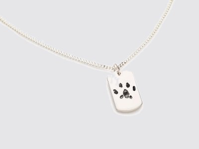 Paw Print Necklace