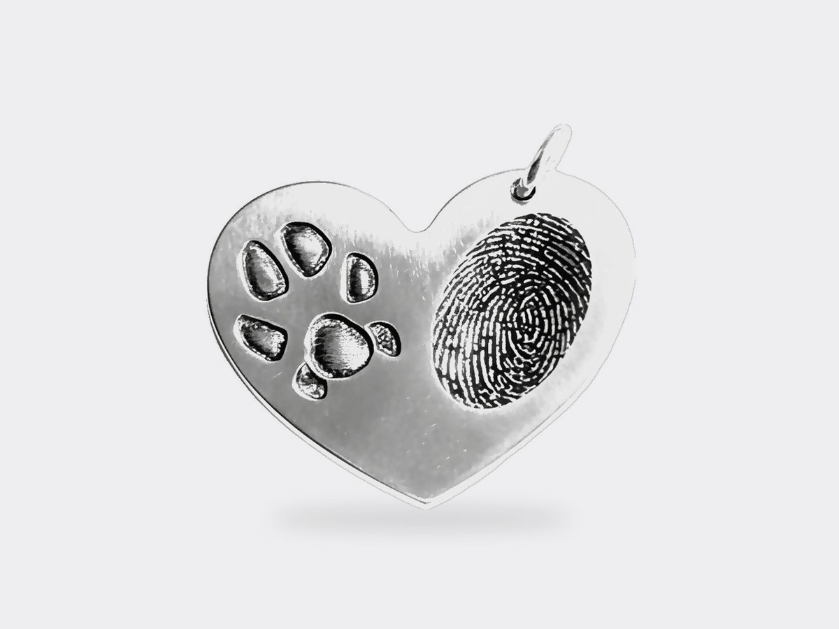 Combination Heart Pendant