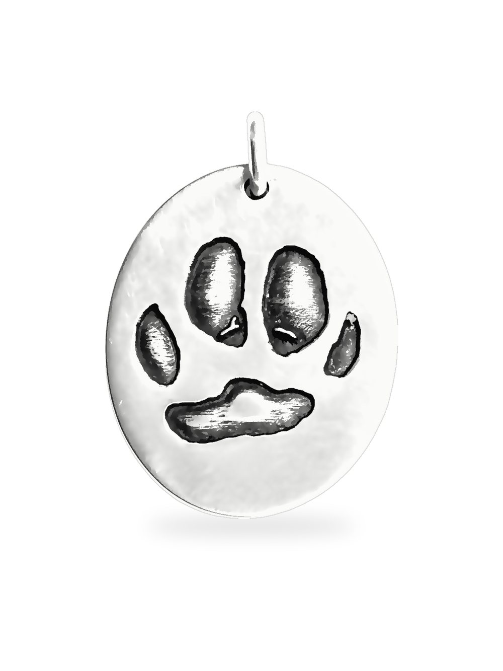 Paw Print Pendant