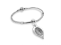 Pandora Style Bead On Bracelet Normal Finsih