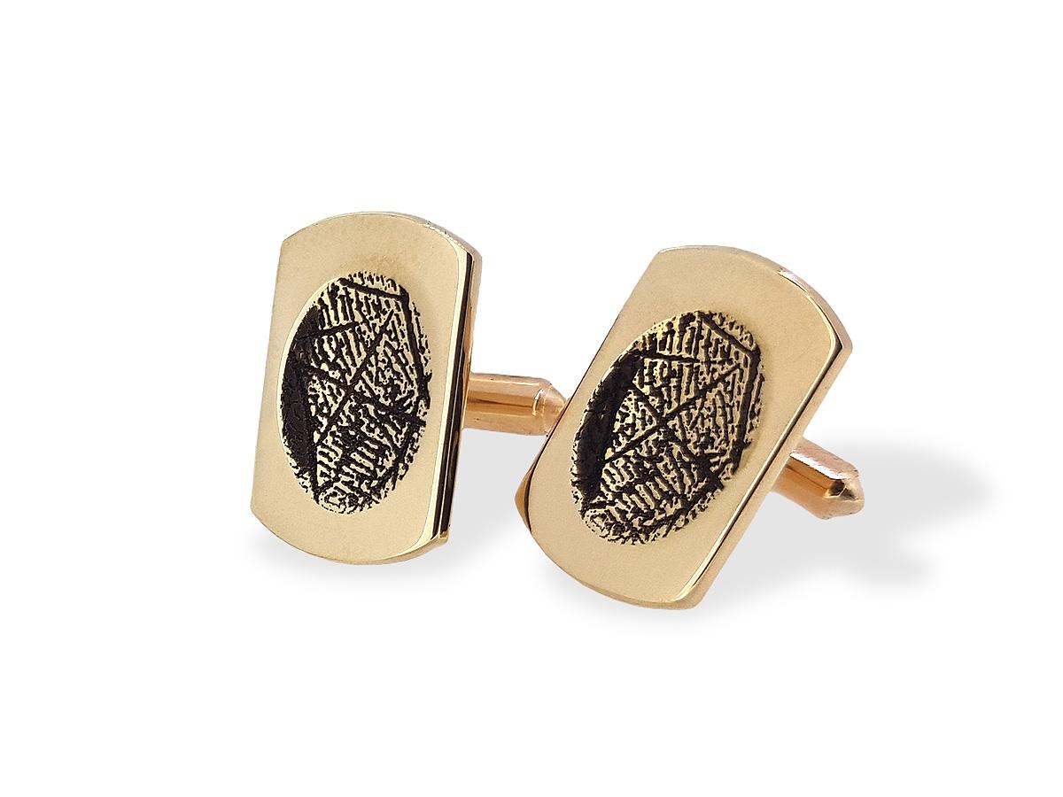 Fp Gold Cufflinks Front